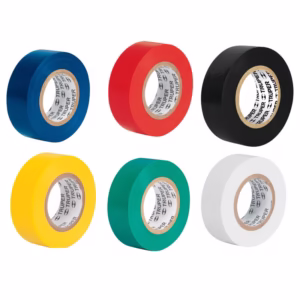 Kit cinta aislante 6 colores, 19mm x 9m